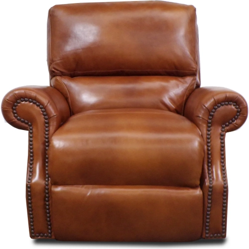 9450 Power Recliner in Polo Brown Top Grain Leather